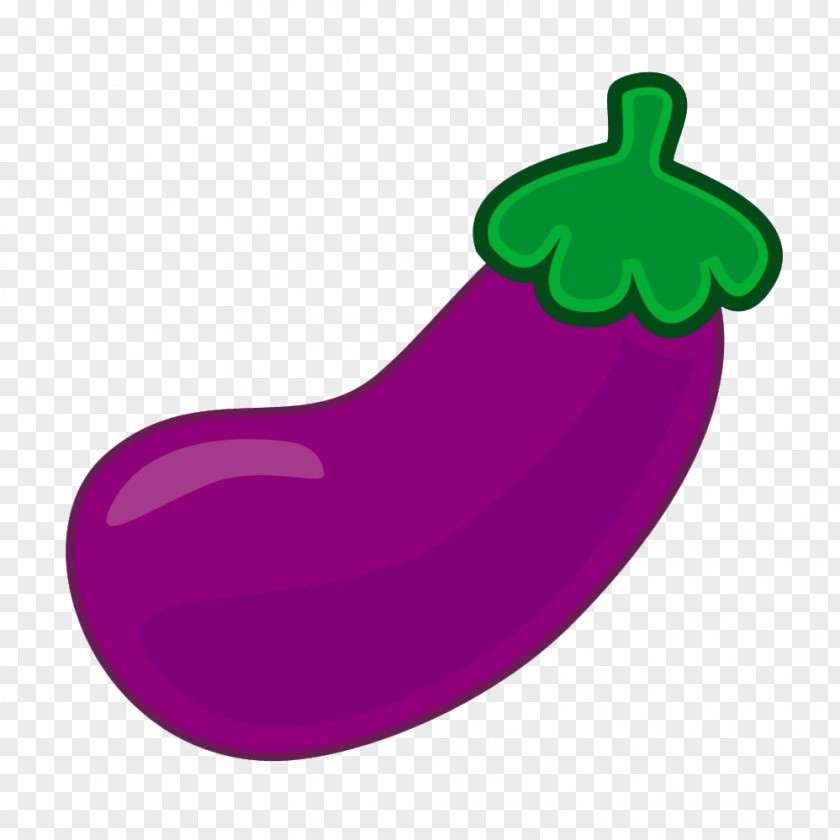 Cartoon Eggplant Nasu PNG