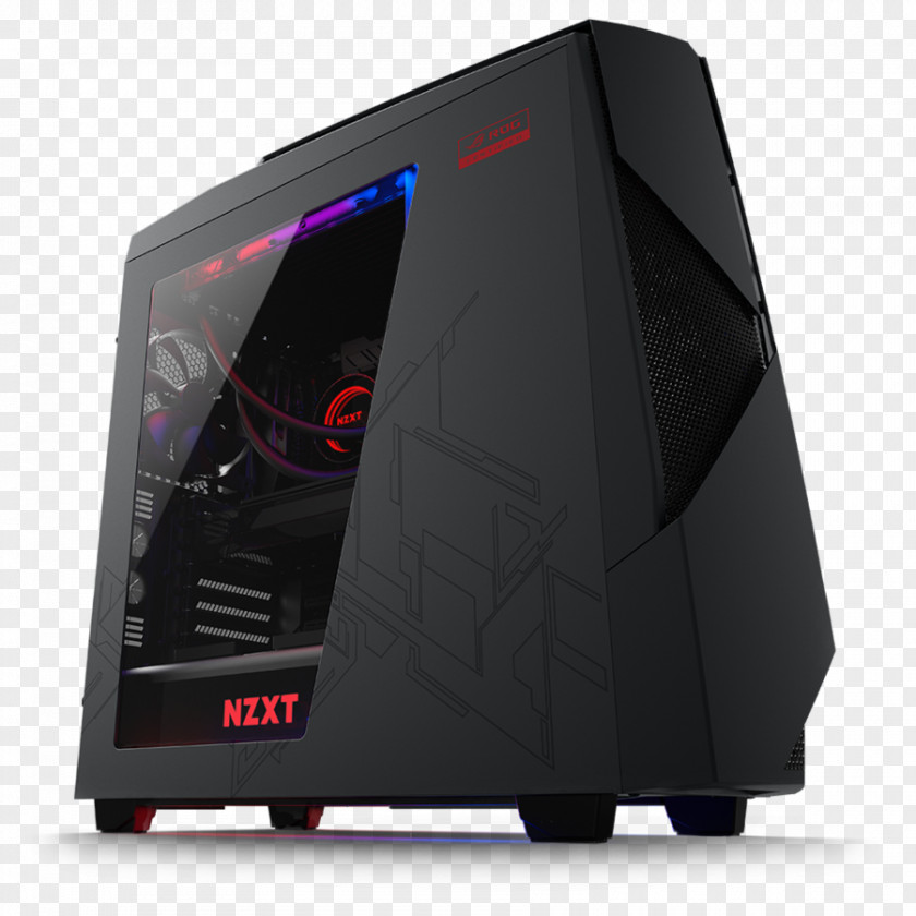 Case Pc Computer Cases & Housings Power Supply Unit Nzxt Republic Of Gamers ATX PNG