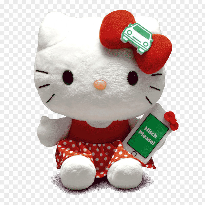 Hello Kitty Plush GrabShare Character PNG
