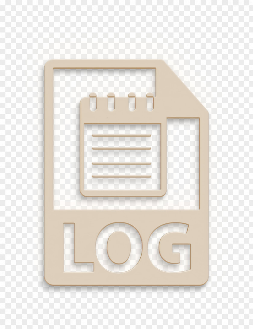 LOG File Format Icon Interface Log PNG