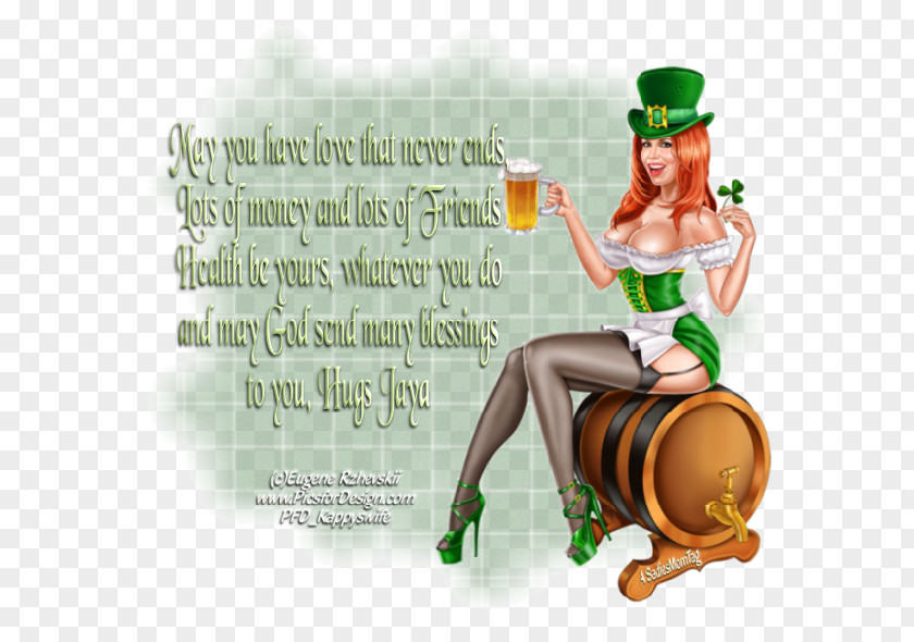 Saint Patrick's Day Advertising Cartoon Irish People PNG