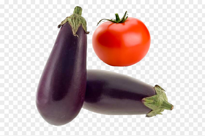 Tomato Eggplant Vegetable Vegetarian Cuisine Food PNG