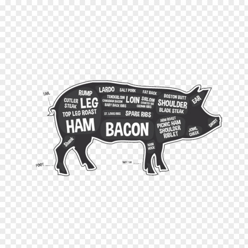 Bacon Domestic Pig Butcher Meat PNG