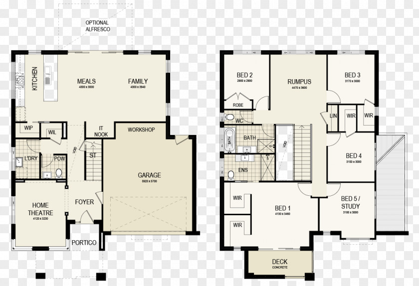 Design Floor Plan House Storey PNG