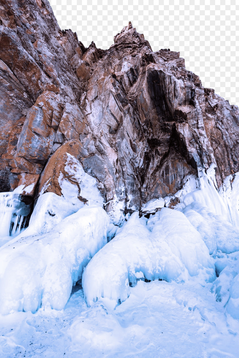 Glacier Winter Glacial Landform Geological Phenomenon Mountainous Landforms Formation Freezing PNG