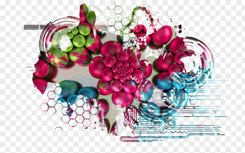 Grape Floral Design Desktop Wallpaper Computer PNG