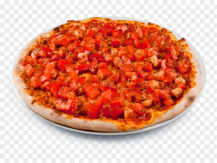 Pizza Sicilian Bruschetta Marinara Sauce Vegetarian Cuisine PNG