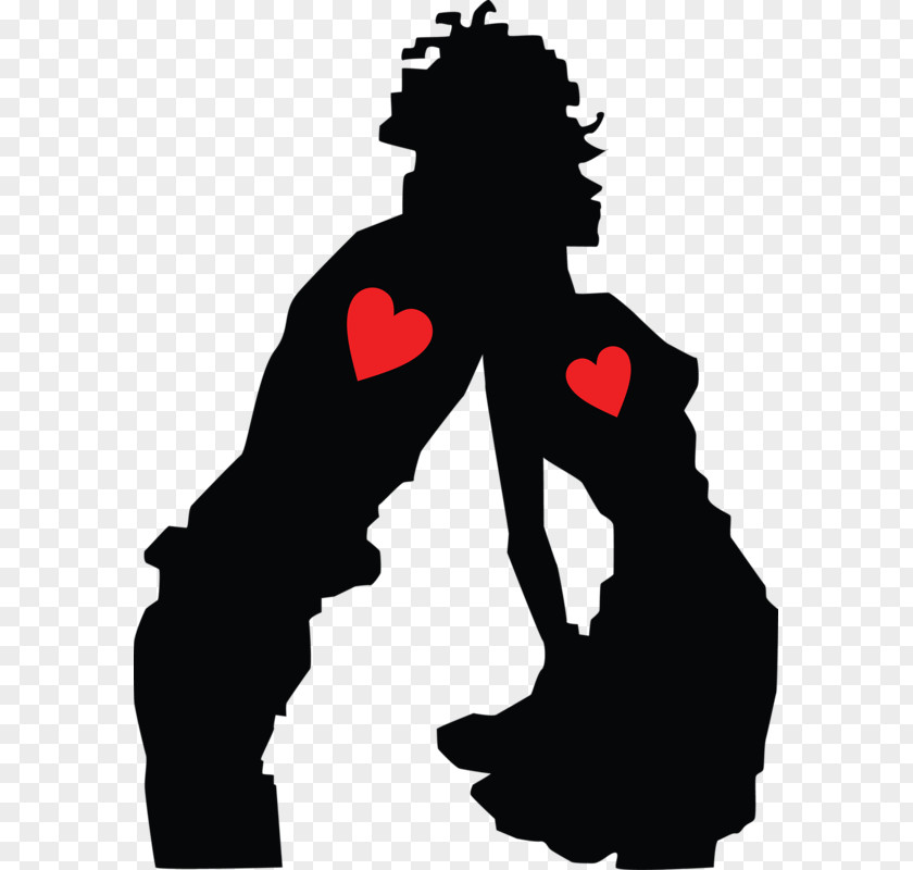 Silhouette The Lovers Drawing Couple PNG