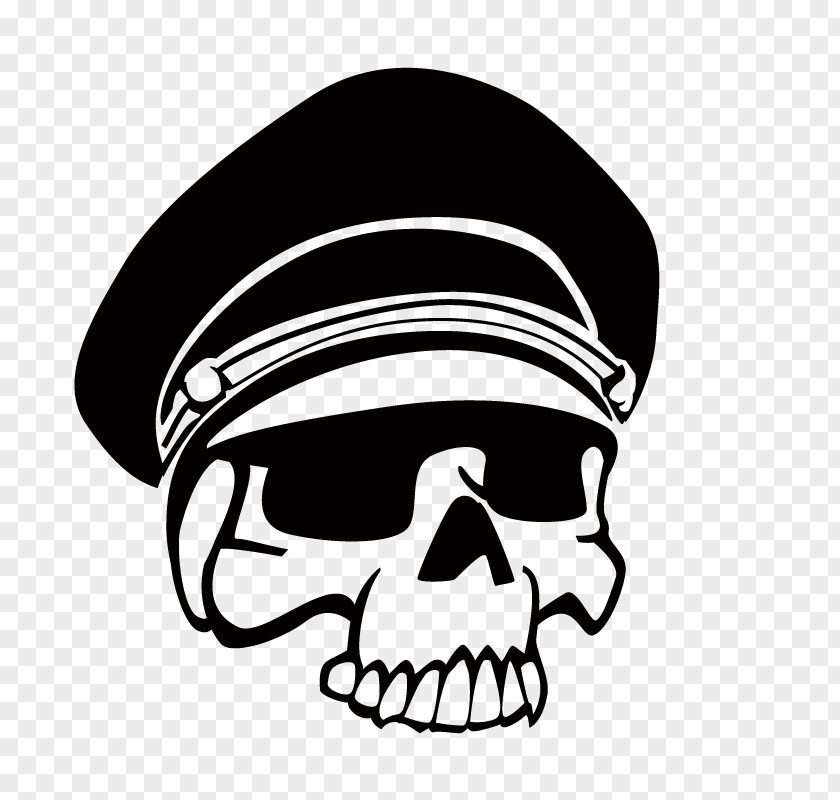 Skull Police Positive Logo Drawing Clip Art PNG