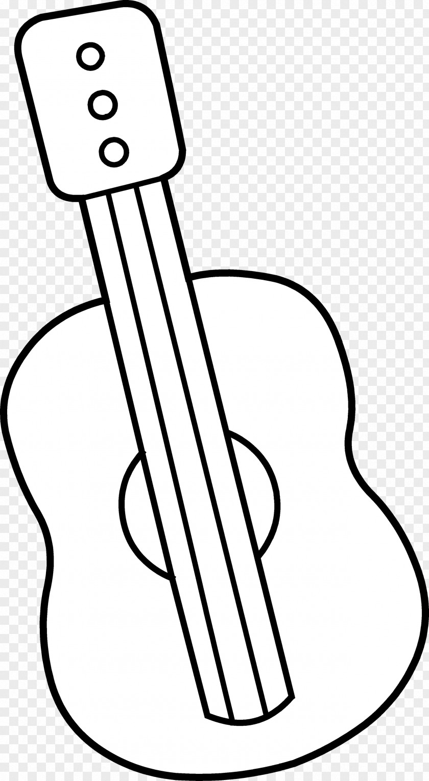 Acoustic Design Electric Guitar Coloring Book Drawing PNG