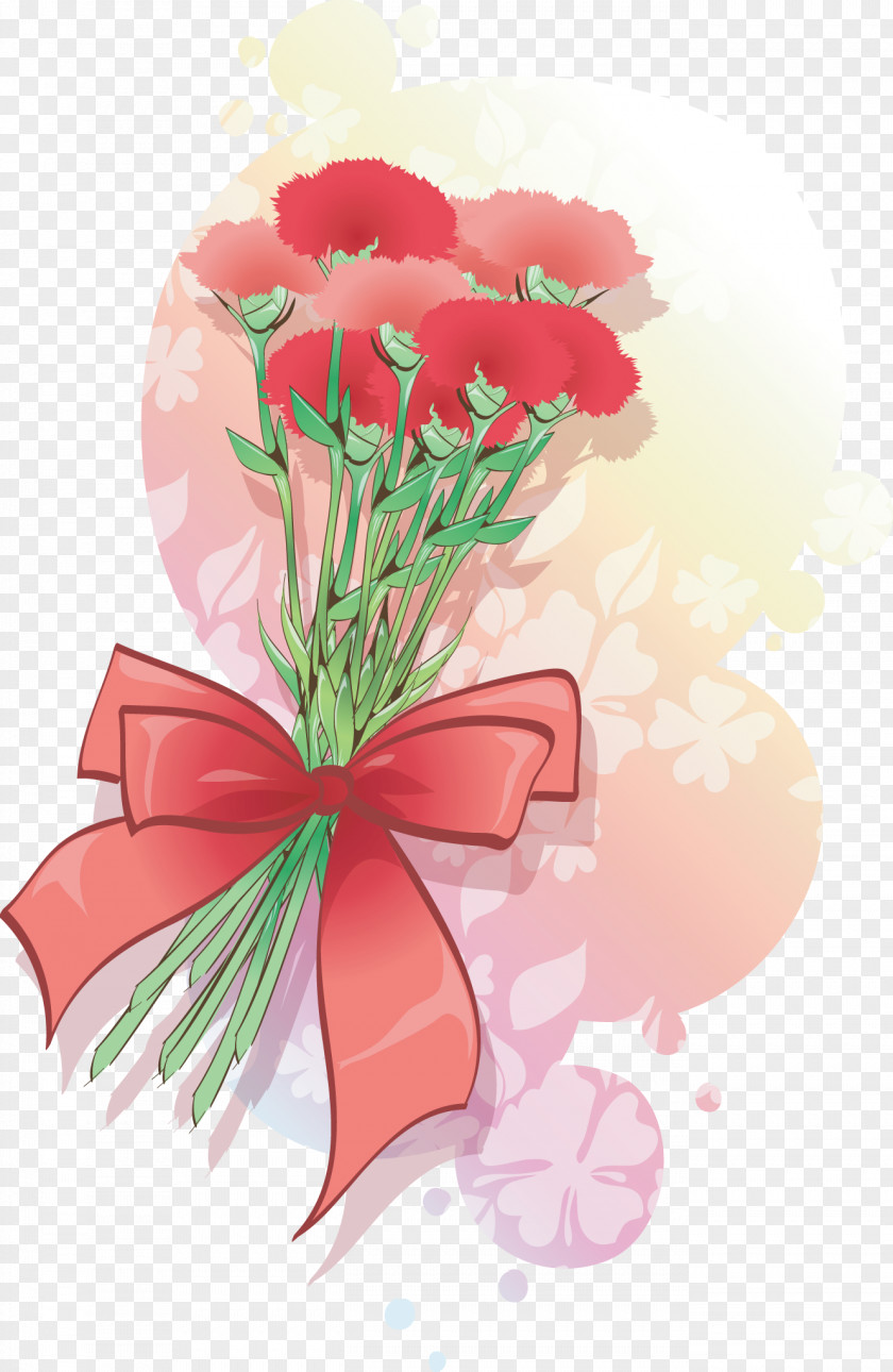 Bouquet Carnation Flower Clip Art PNG