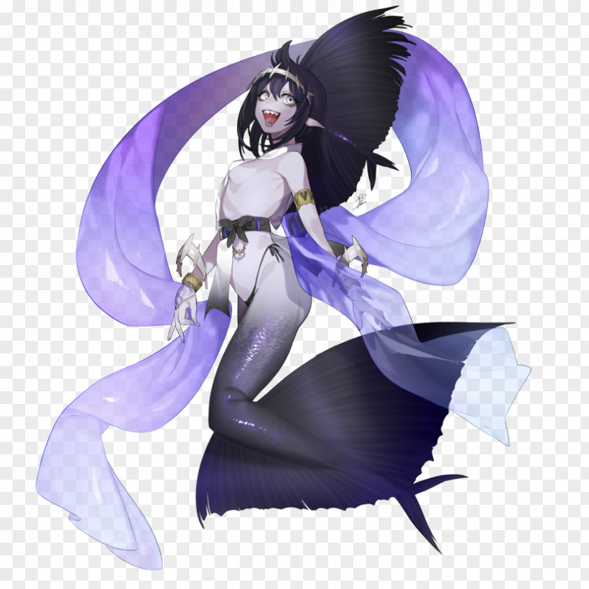 Fairy Tale Mermaid Character Designer PNG