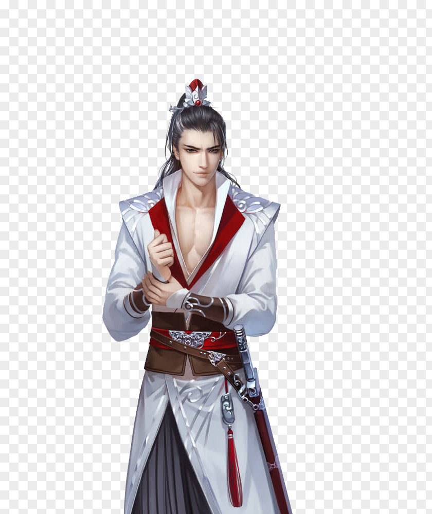 Warrior Art Creative Work Male Wuxia Man PNG