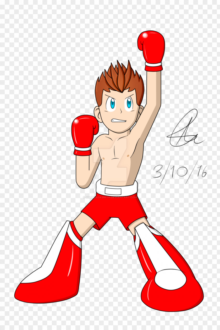 Boxing Glove Mega Man Mighty No. 9 Fan Art PNG