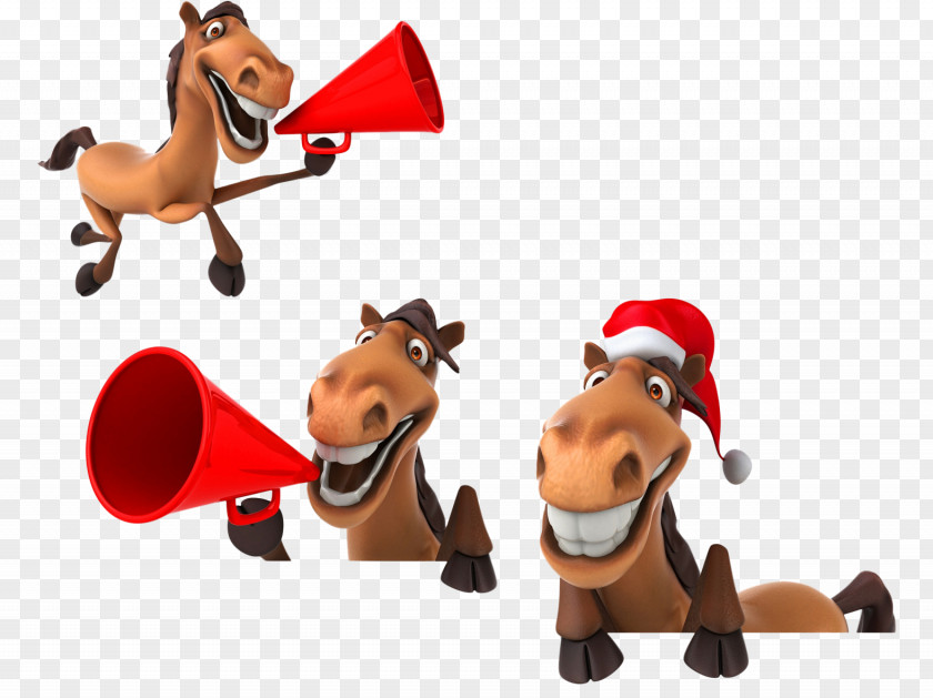 Cartoon Horse Image PNG