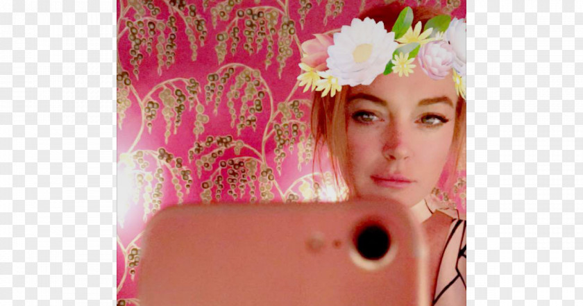 Lindsay Lohan The Parent Trap Snapchat Speak Selfie PNG