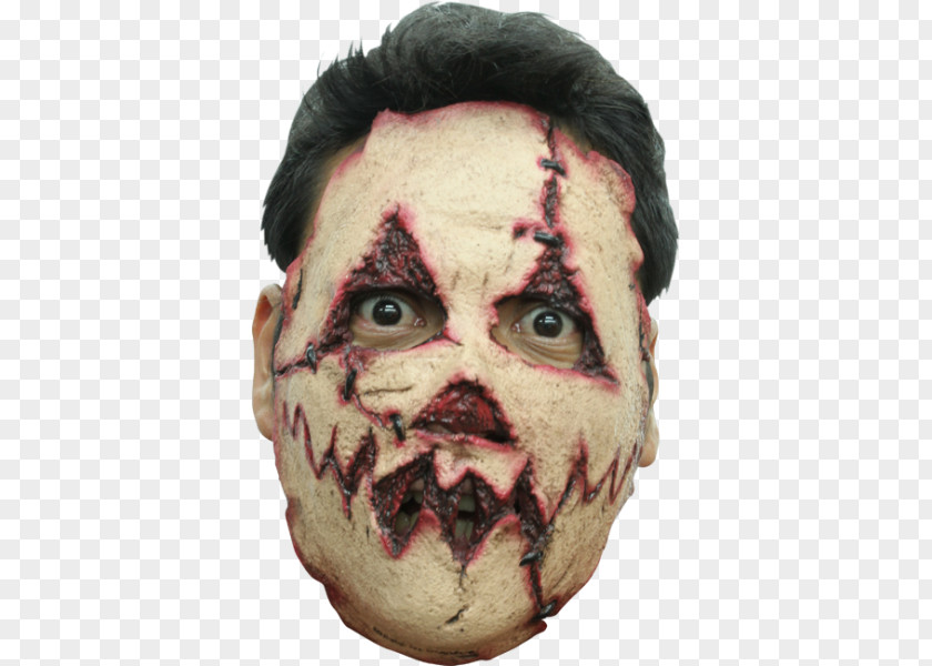 Mask Latex Serial Killer Costume Party PNG