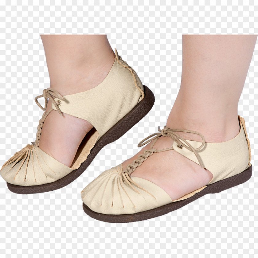 Sandal Leather High-heeled Shoe CELTA PNG