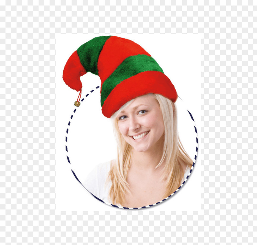 Santa Claus Bonnet Christmas Hat Red PNG