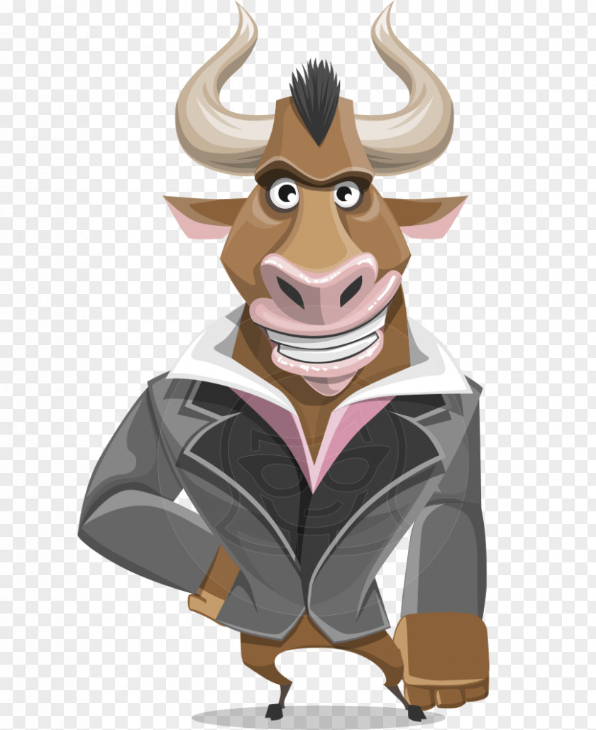 Cartoon Bull Adobe Character Animator Animation Cattle Puppet PNG