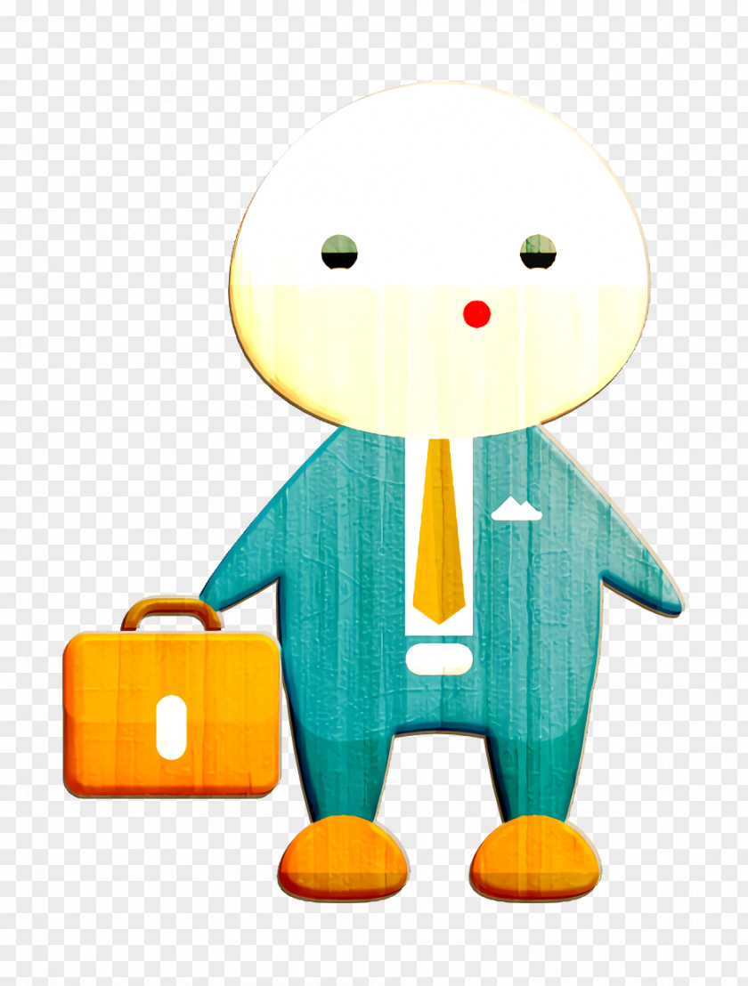 Miniman Icon Businessman PNG