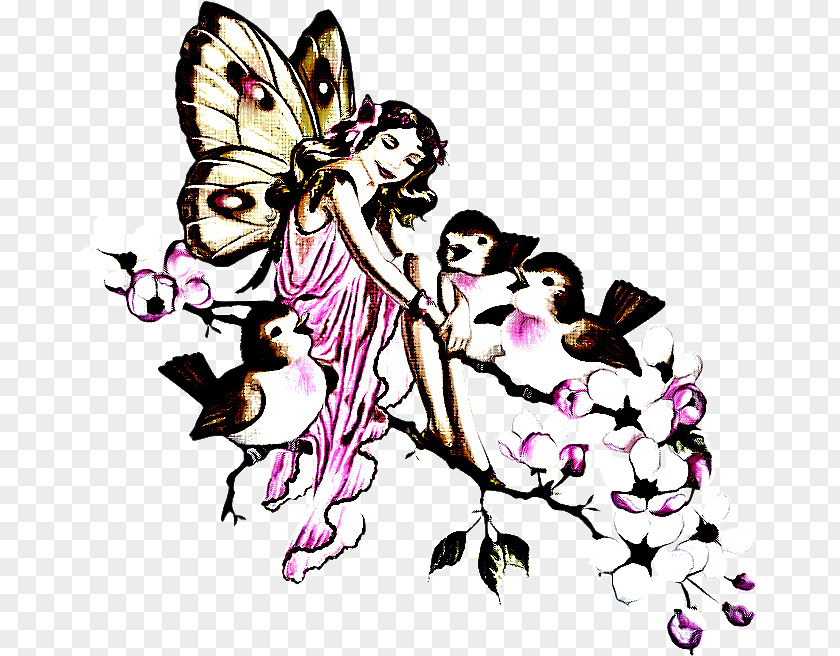 Plant Insect Butterfly Clip Art Fictional Character Moths And Butterflies Pollinator PNG