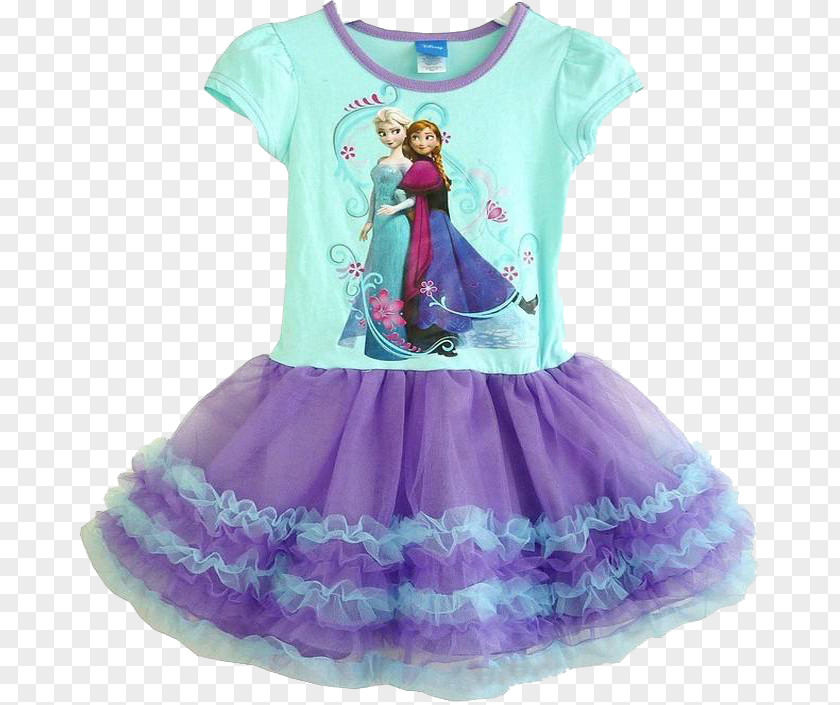 Baby Dress Elsa Anna Party Tutu PNG