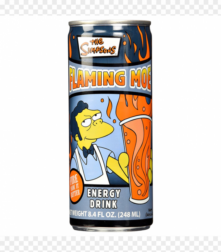Bart Simpson Energy Drink Homer Fizzy Drinks Flaming Moe's PNG