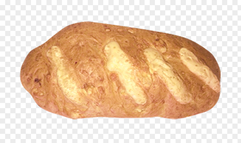 Biga White Bread Potato Cartoon PNG
