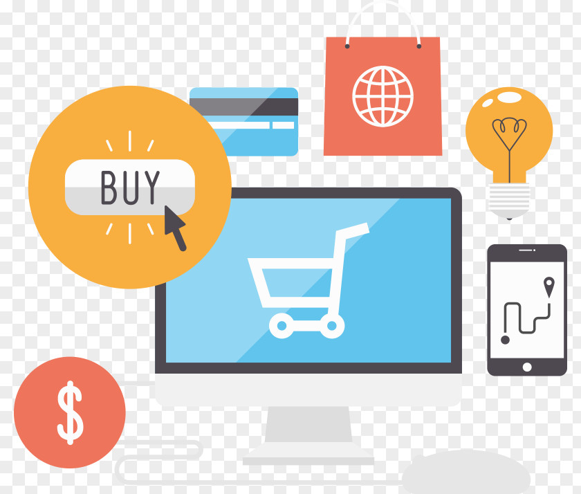 Design E-commerce Online Shopping Web Application PNG