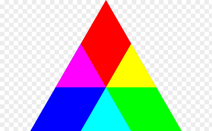 Pencils Vector Penrose Triangle RGB Color Model Clip Art PNG