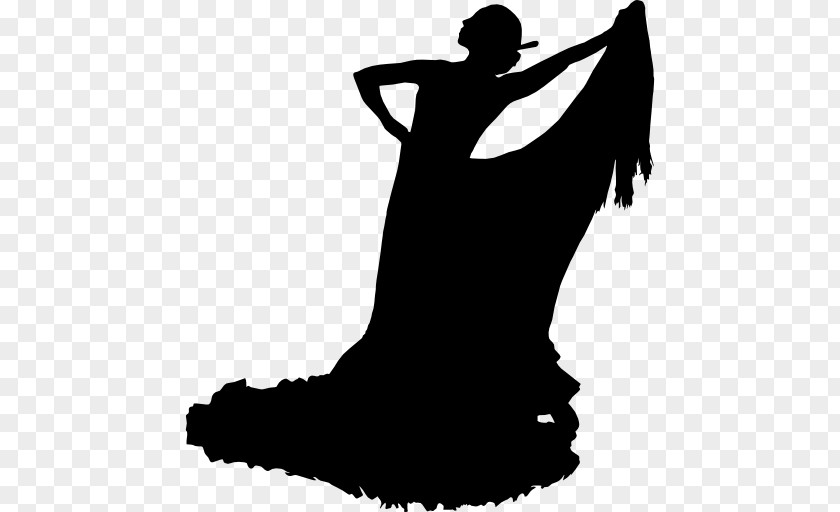 Silhouette Flamenco Belly Dance Clip Art PNG