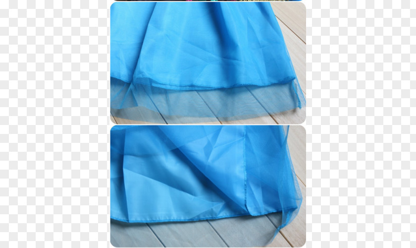 TUTU DRESS Turquoise Silk PNG