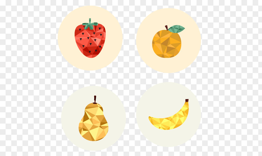 Vector Diamond Fruit Auglis Aedmaasikas Illustration PNG