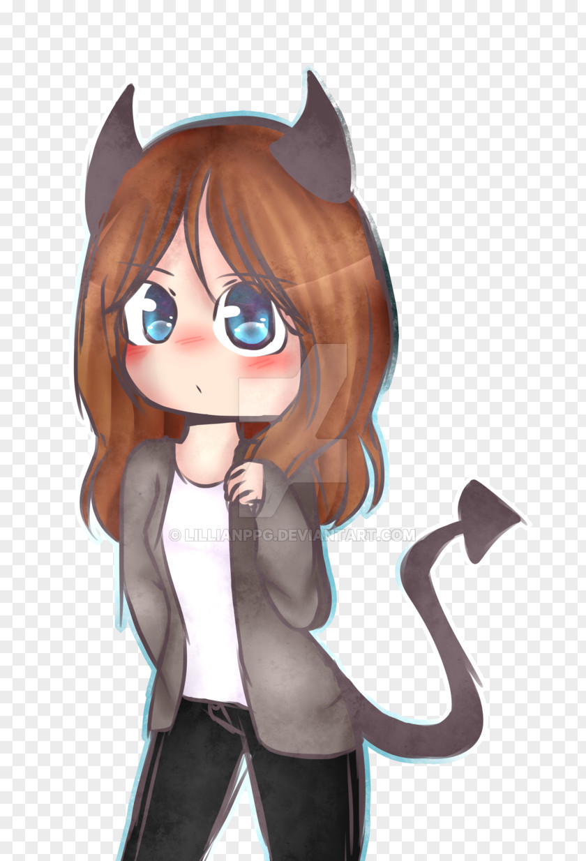 Cat Horse Brown Hair Cartoon Mammal PNG