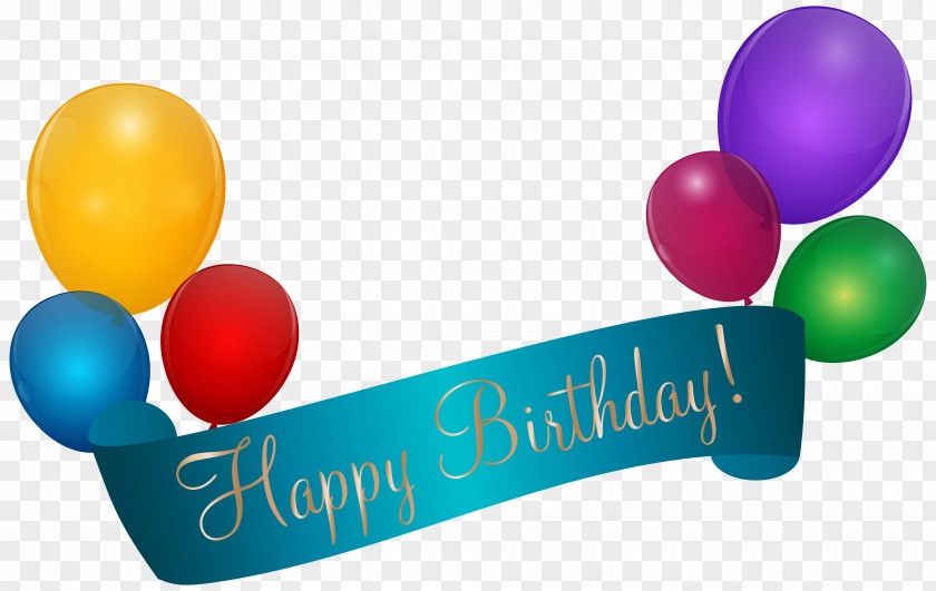 Happy Birthday Banner Transparent Clip Art PNG