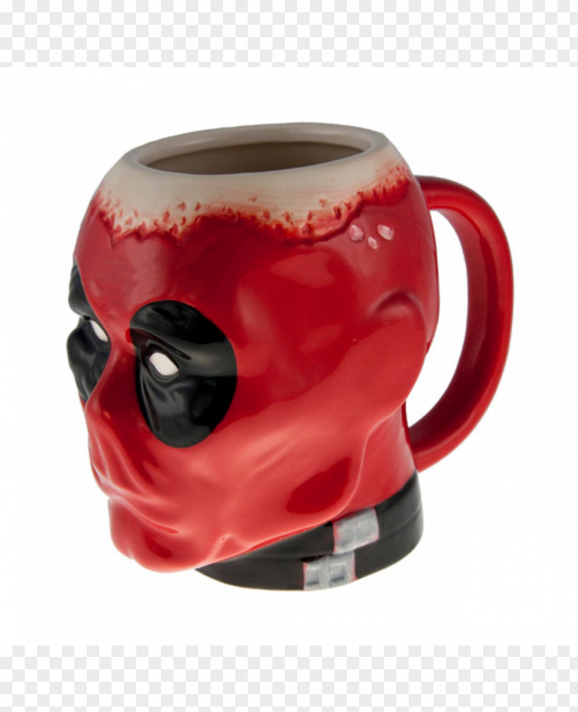 Mug Deadpool Coffee Cup Superhero PNG
