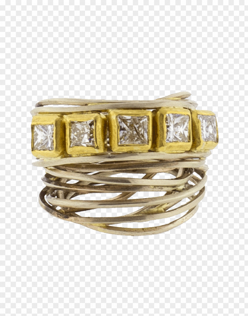 Wire Wrap Ring Jewellery Boaz Kashi Jewelry Diamond Gold PNG