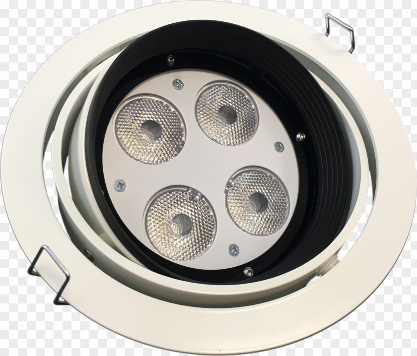 Downlight Recessed Light Lighting LED Lamp Multifaceted Reflector PNG