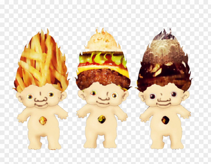 Junk Food Chicken Nugget Trolls Hamburger PNG