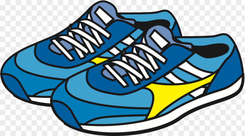 Cartoon Sneakers Clip Art Shoe Calzado Deportivo Vector Graphics PNG