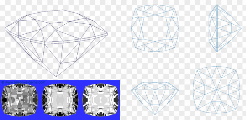 Gems Minerals Line Angle Point Symmetry Pattern PNG