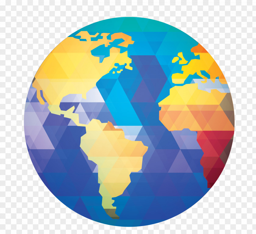 Global Earth Globe World Infographic PNG