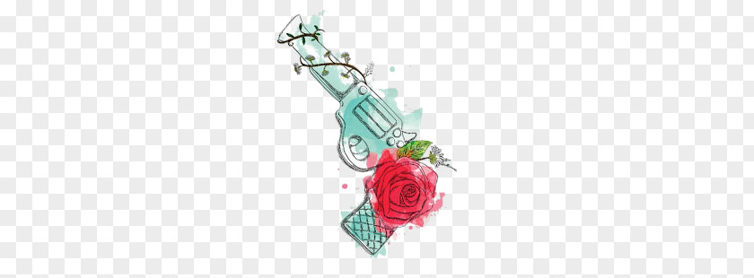 Guns And Roses PNG and roses clipart PNG