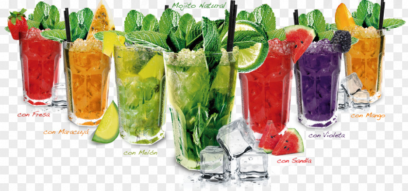 Mojito Cocktail Drink Snow Cone Recipe PNG