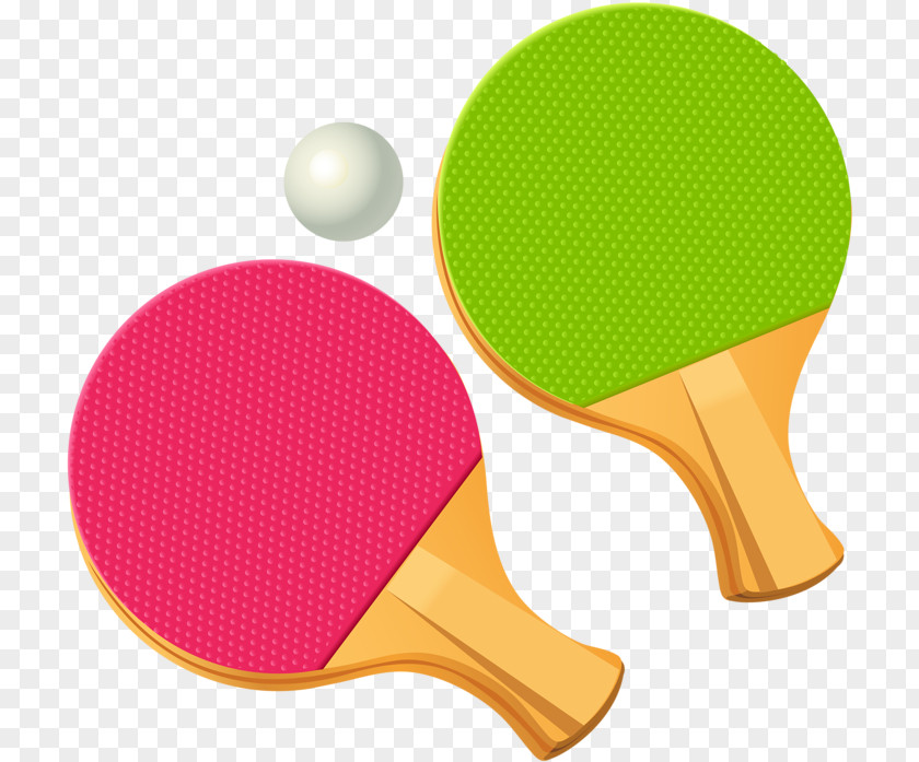 Paddle Tennis Ball Game PNG