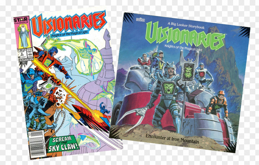 Toy Books Poster Visionaries: Knights Of The Magical Light PNG