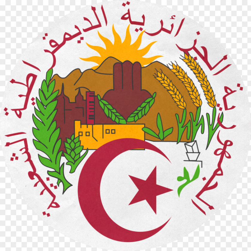 Algeria Emblem Of Coat Arms Stock Photography Flag PNG