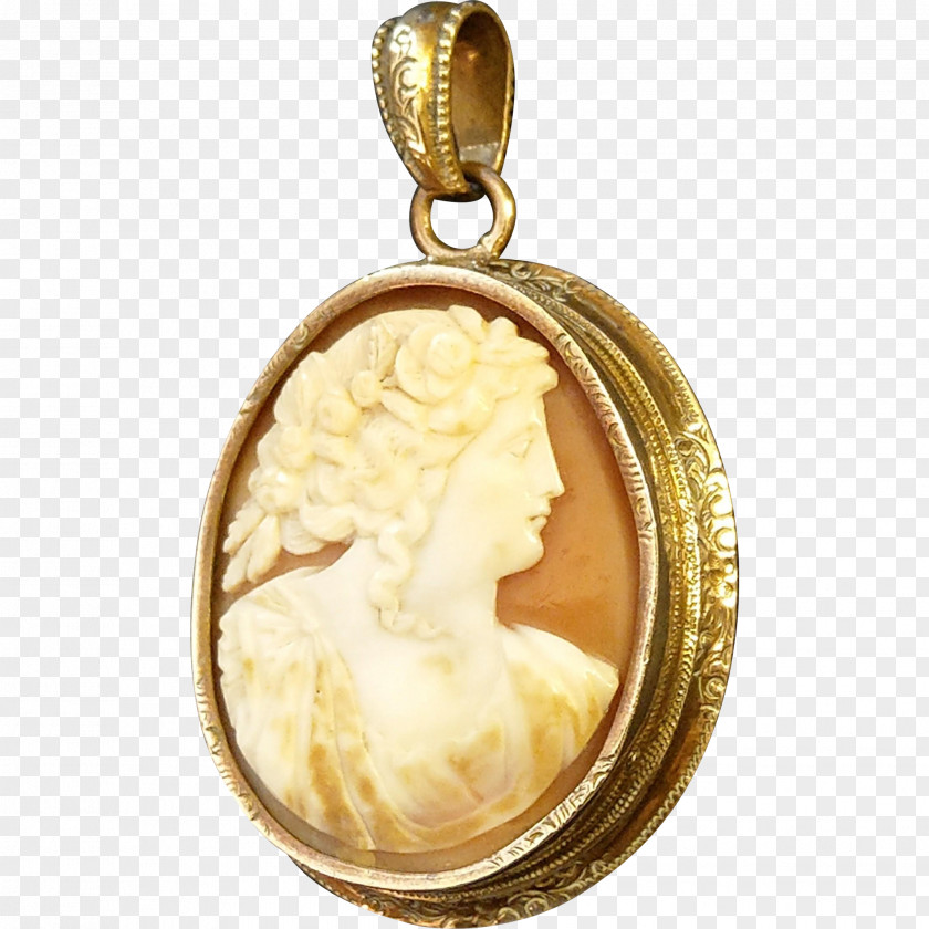 Carved Shell Bracelet Locket Body Jewellery PNG