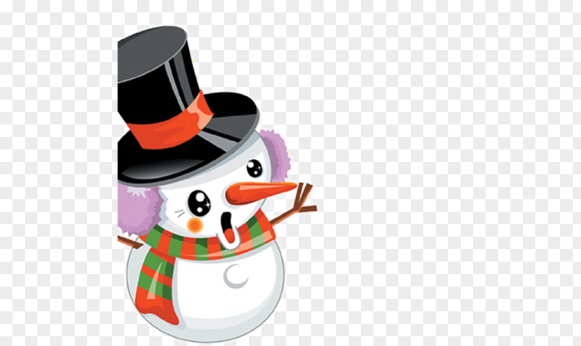 Christmas Snowman Santa Claus Animation PNG